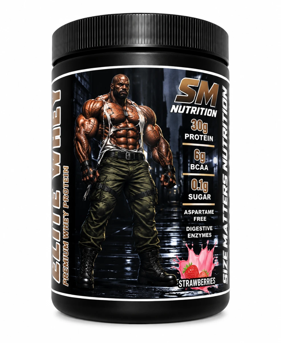 SM Nutrition Elite Whey Strawberry 1000g