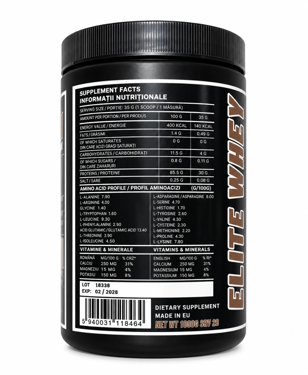 SM Nutrition Elite Why 1kg Ciocolata 2