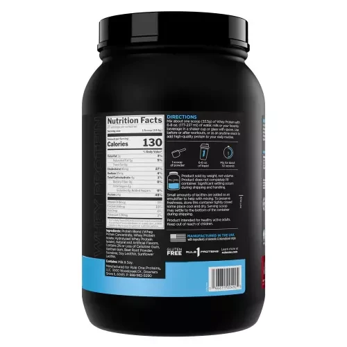 Rule 1 Whey Protein 905g Strawberry and Cream 3