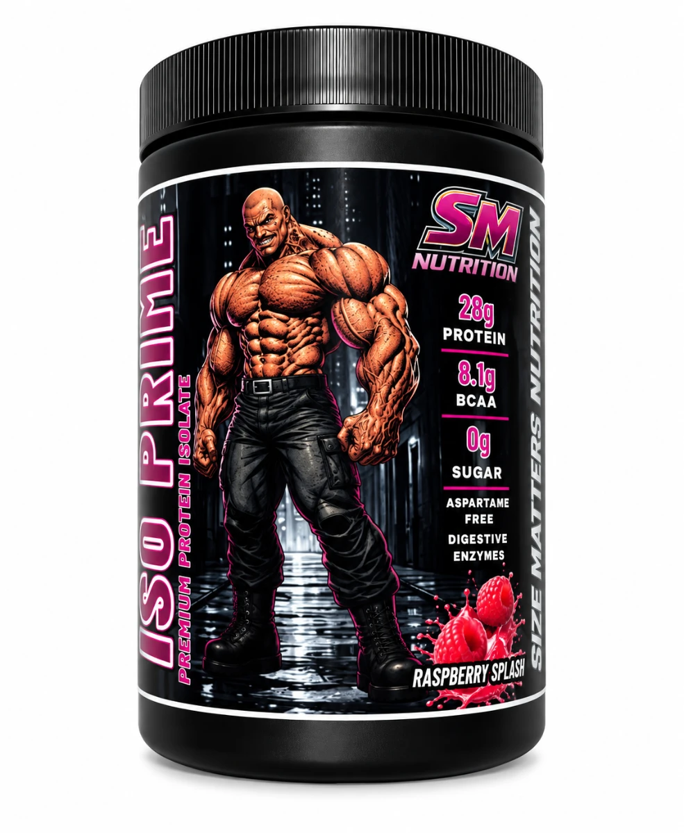 SM Nutrition Iso Prime 900g Raspberry Splash