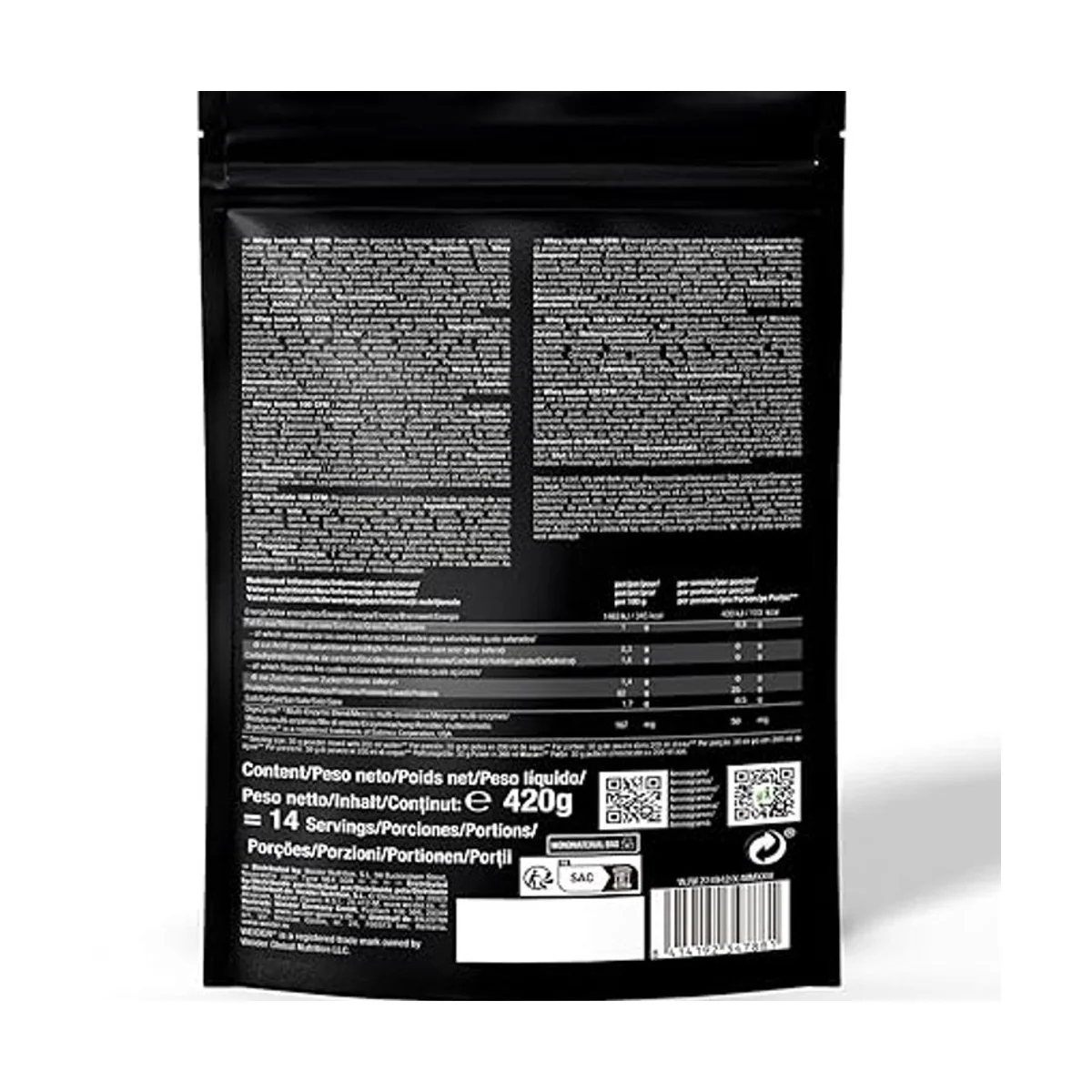 Weider Isolate Whey 100 cmf Fistic 420g 2