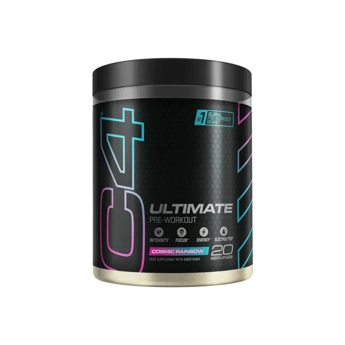 Cellucor C4 Ultimate Pre-workout +Electrolytes Cosmic Rainbow 520g 1