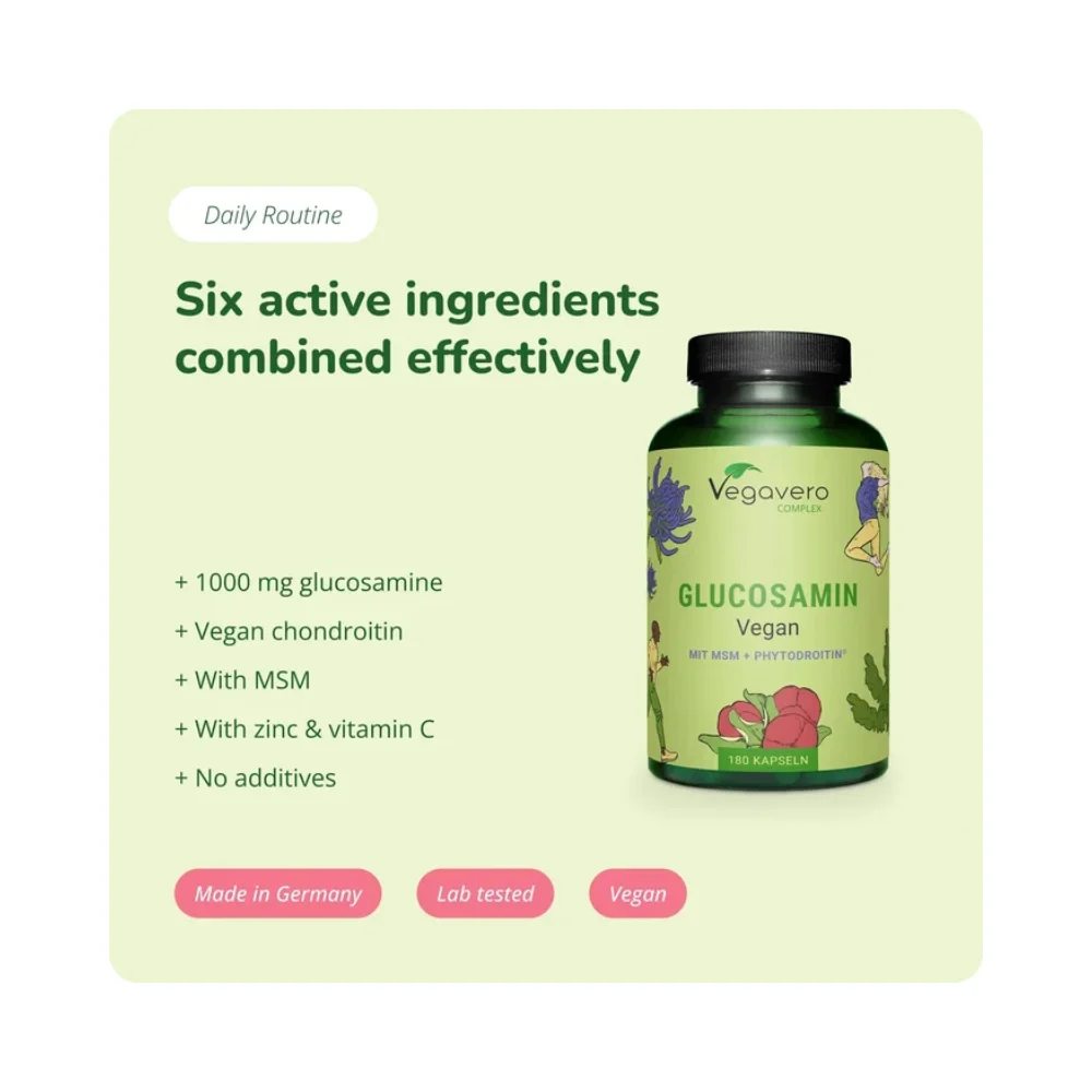 Vegavero Glucosamin Complex 180 capsule 3