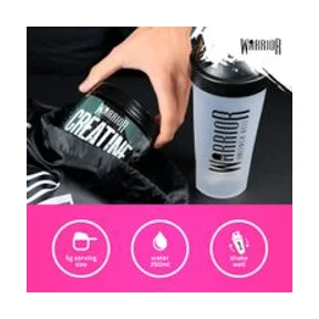 Warrior Creatine Monohydrate Micronised Blazin Berry 300g 3