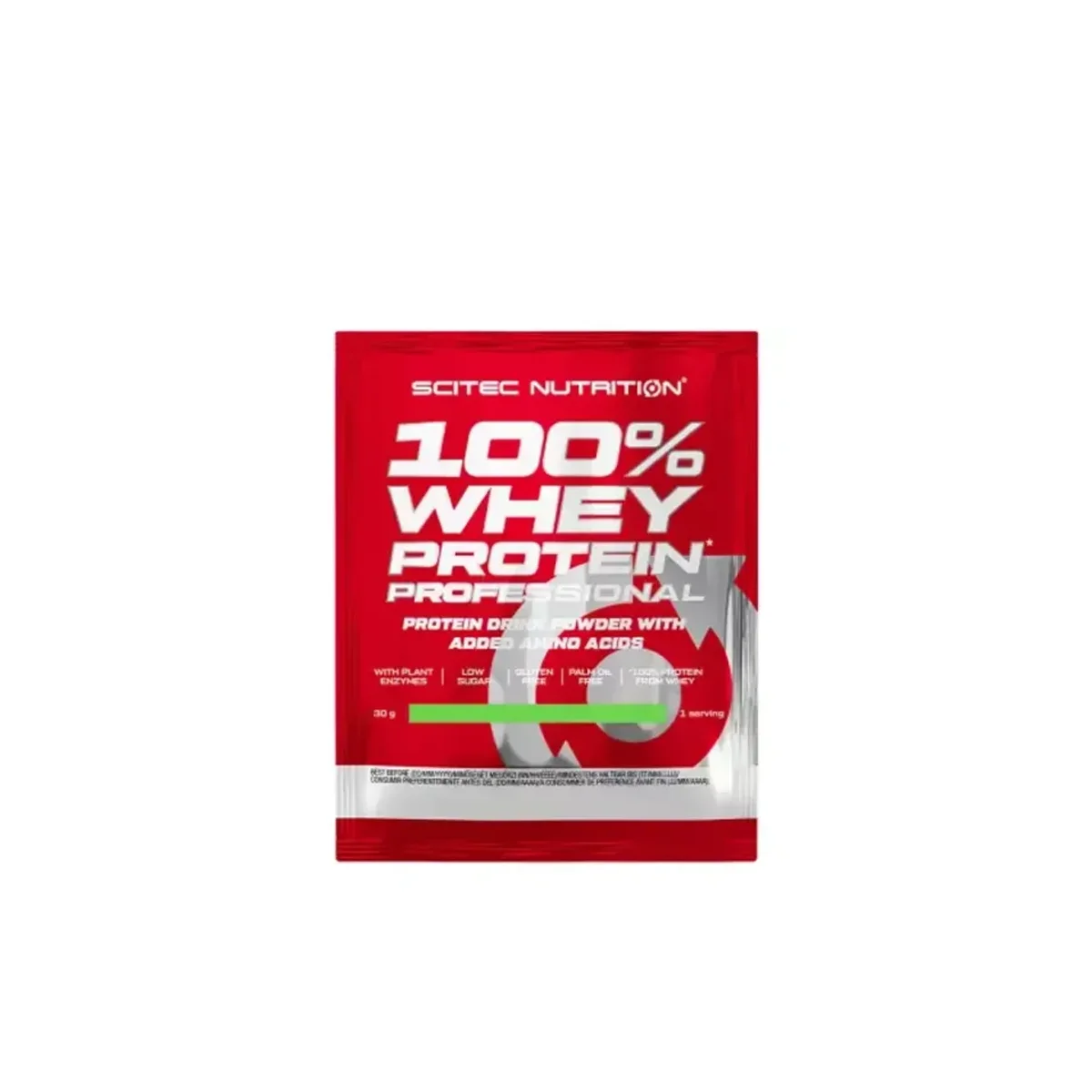 Scitec Nutrition 100% Whey Ciocolata Albă 30g