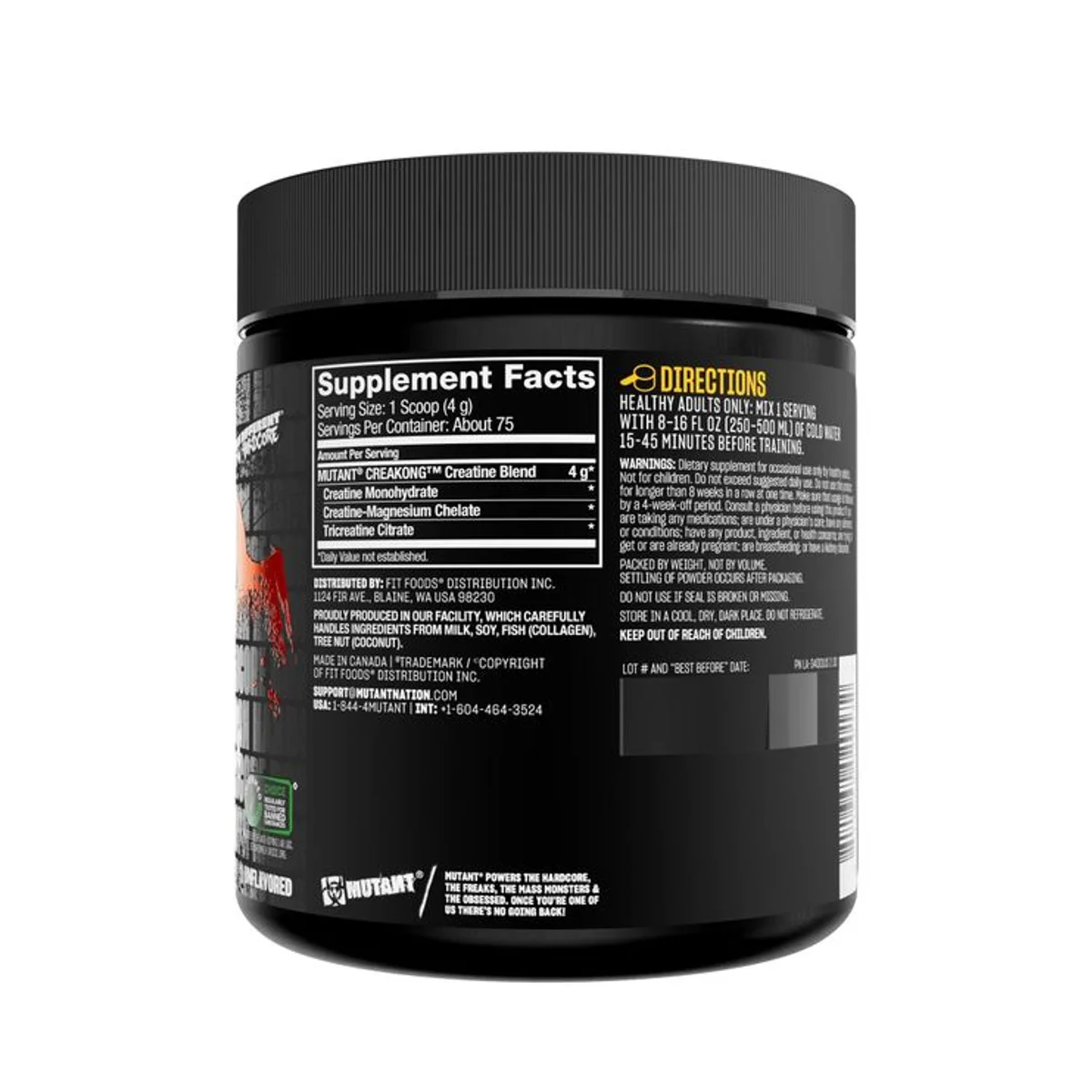 Mutant Creakong Advanced Creatine 300g Unflavoured 2