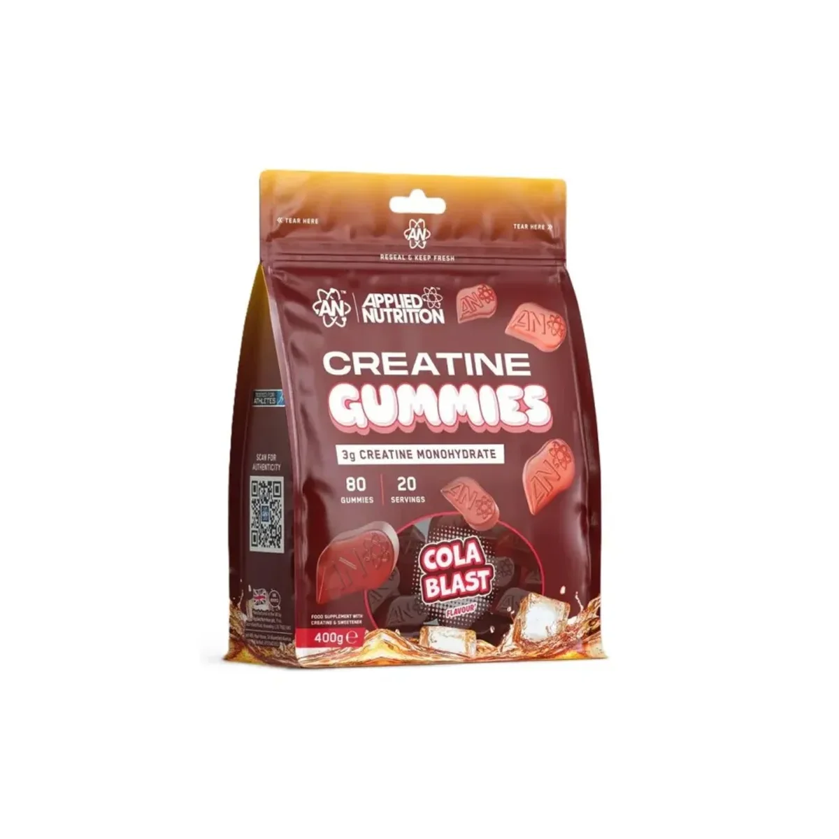 Applied Nutrition Creatine Gummies Cola 80 Gummies