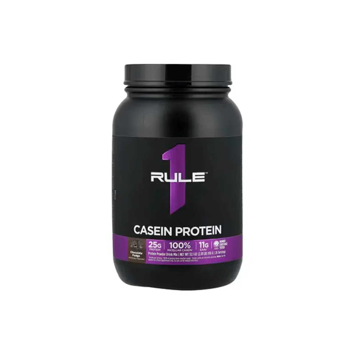 Rule 1 Casein Protein 910g Chocolate Fudge