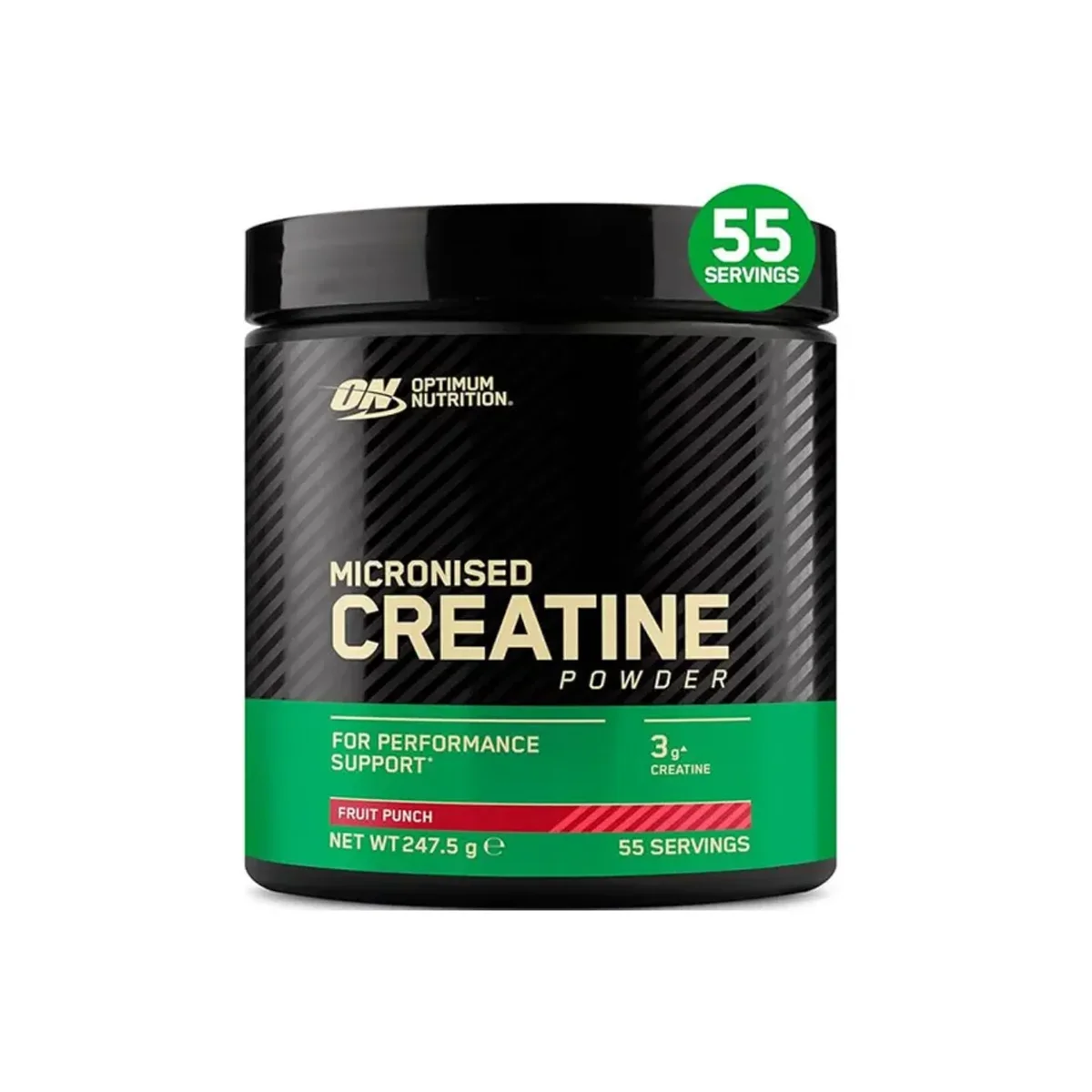 Optimum Nutrition Micronised Creatine 247g Fruit Punch