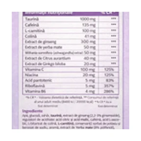 Nutrend Drive Shot Energy+Focus Passion Fruit 60ml 2