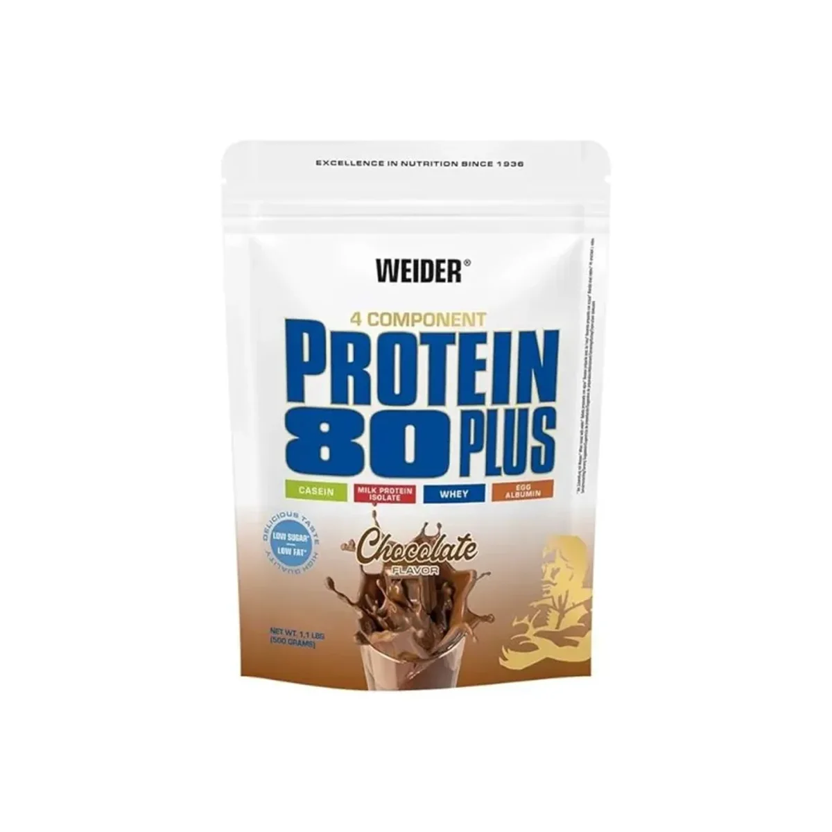 Weider Protein 80 Plus 500g Brownie-Chocolate