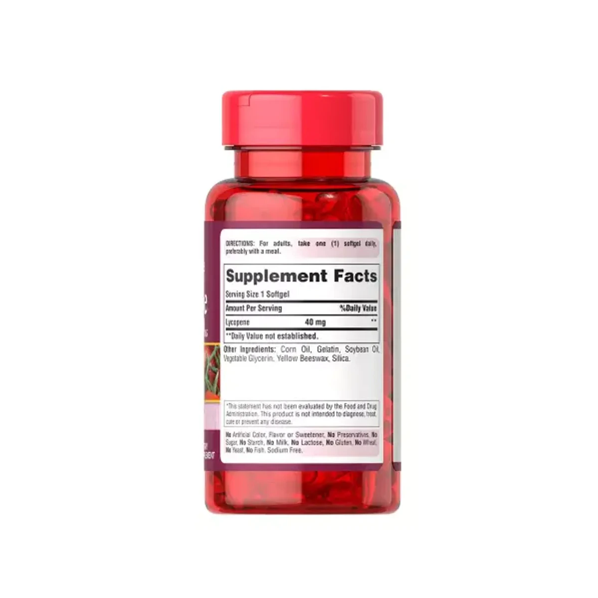 Puritan's Pride Lycopene 40mg 60softgel 2