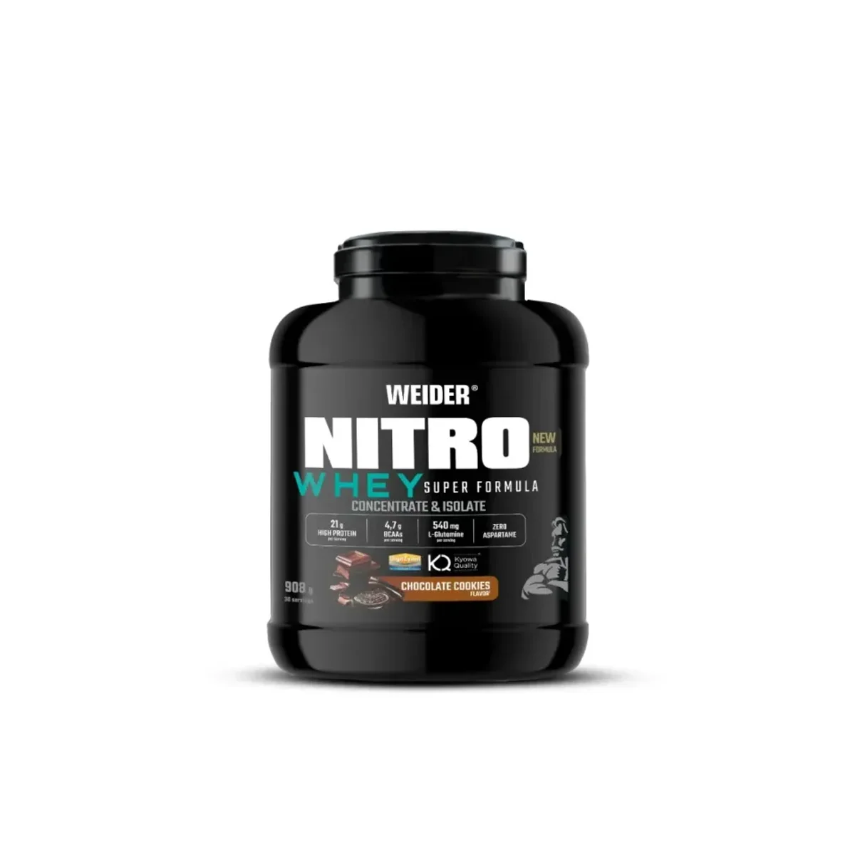 Weider Nitro Whey Super Formula Chocolate-Cookies 908g