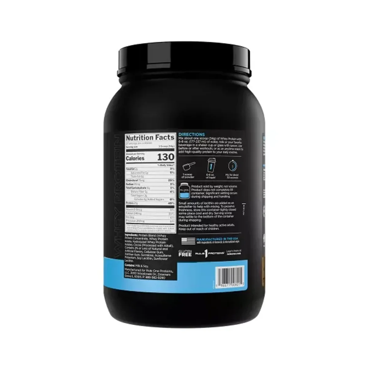 Rule 1 Whey Protein 918g Cafe Mocha 2