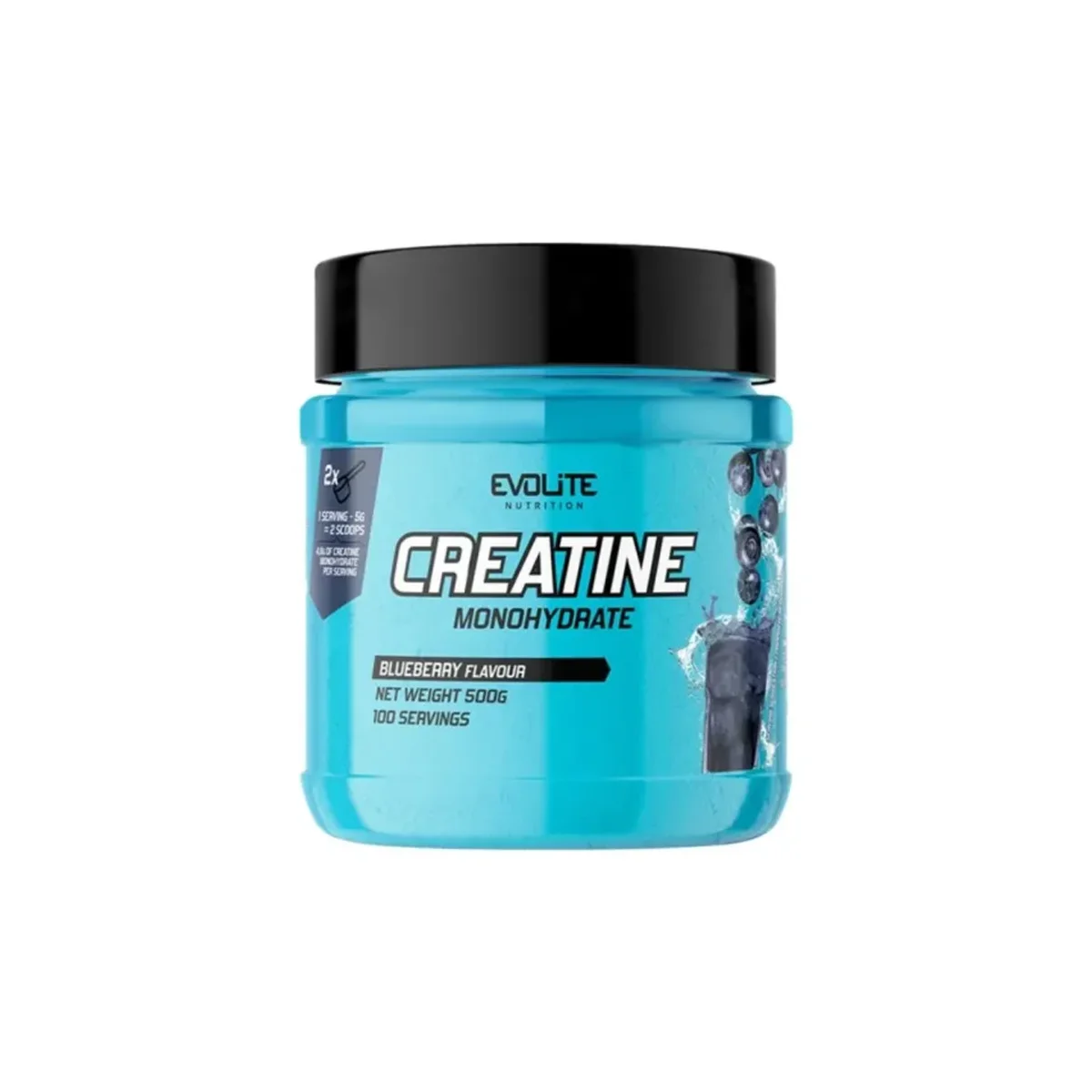 Evolite Creatine Monohydrate Blueberry 500g