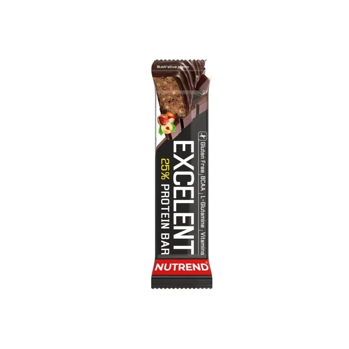 Nutrend Excelent 25% Protein Bar 85g Chocolate Nuts 3