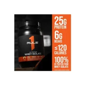 Rule 1 R1 Whey Isolate 14 serviri Chocolate Fudge 4