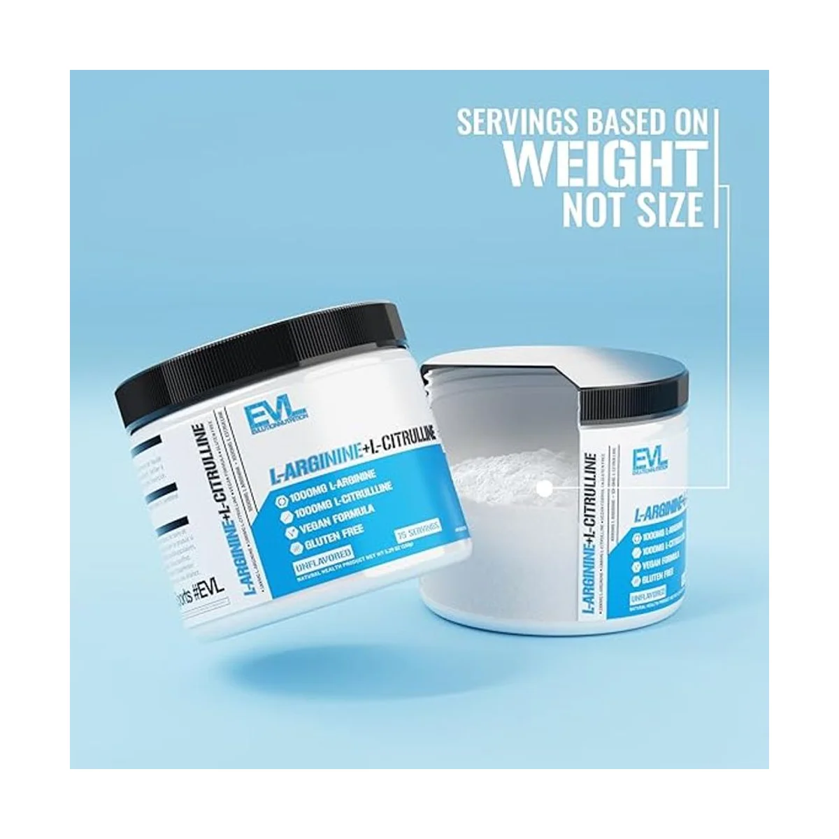 EVLution Nutrition L-Arginine + L-Citruline 150g 3
