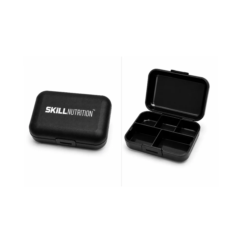 Skill Nutrition Pill Box Black 3