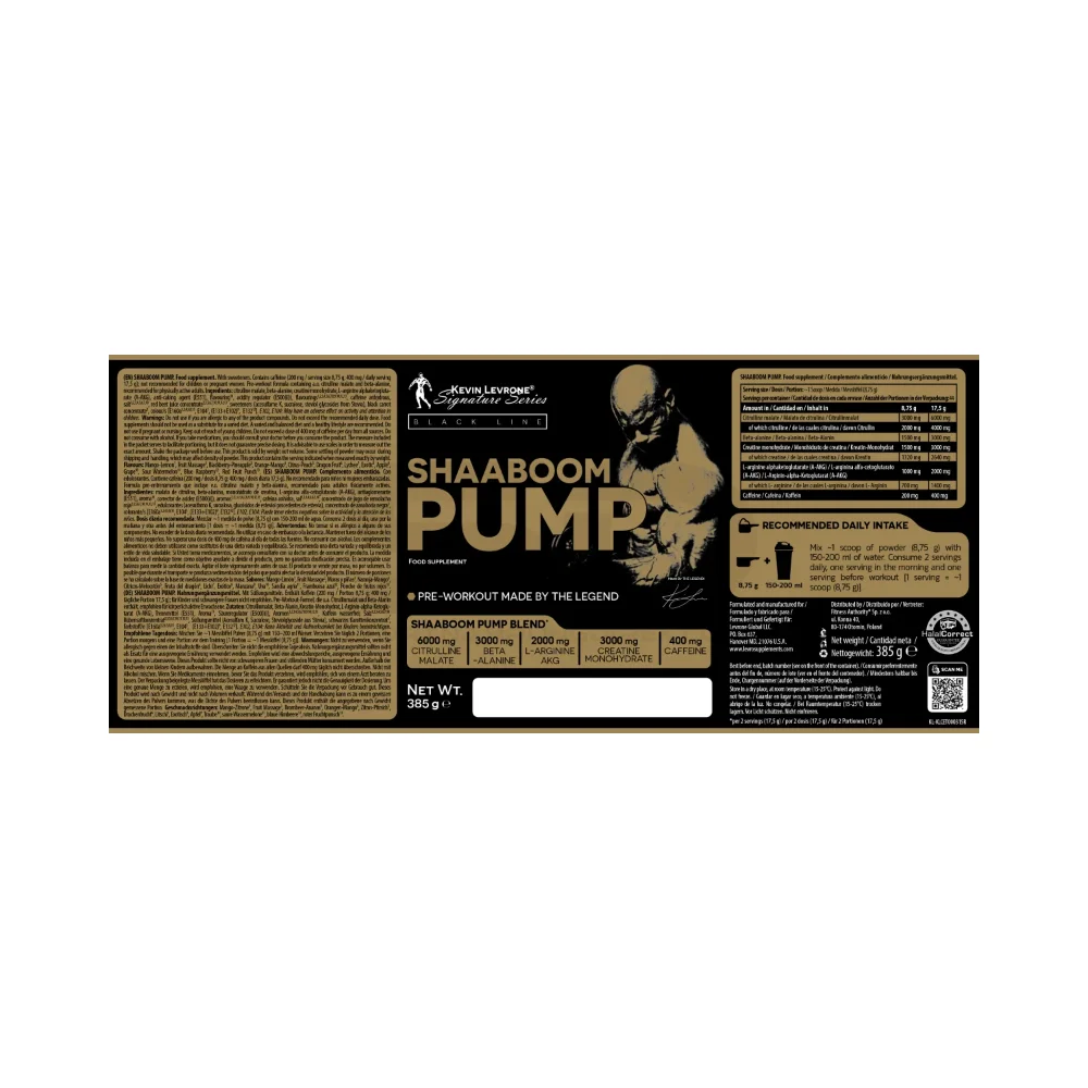 Kevin Levrone Shaaboom Pump 385g Grape 3