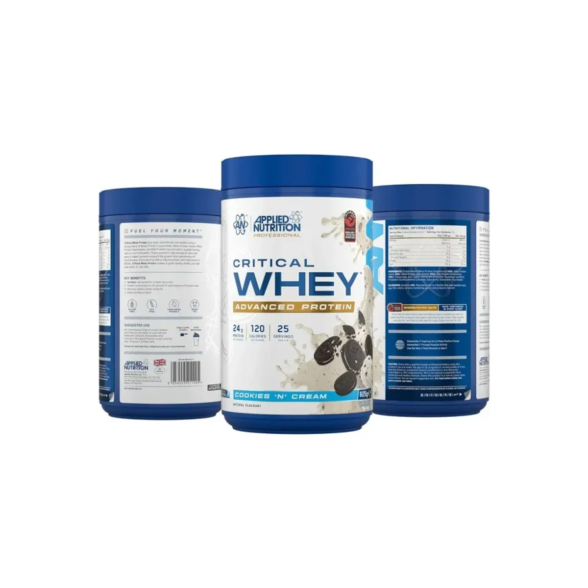 Applied Nutrition Critical Whey Cookies'n Cream  825g