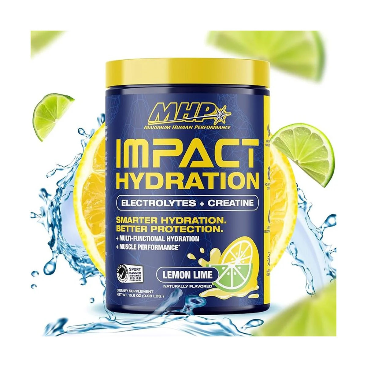 Mhp Impact Hydration 400g Lemon Lime 2