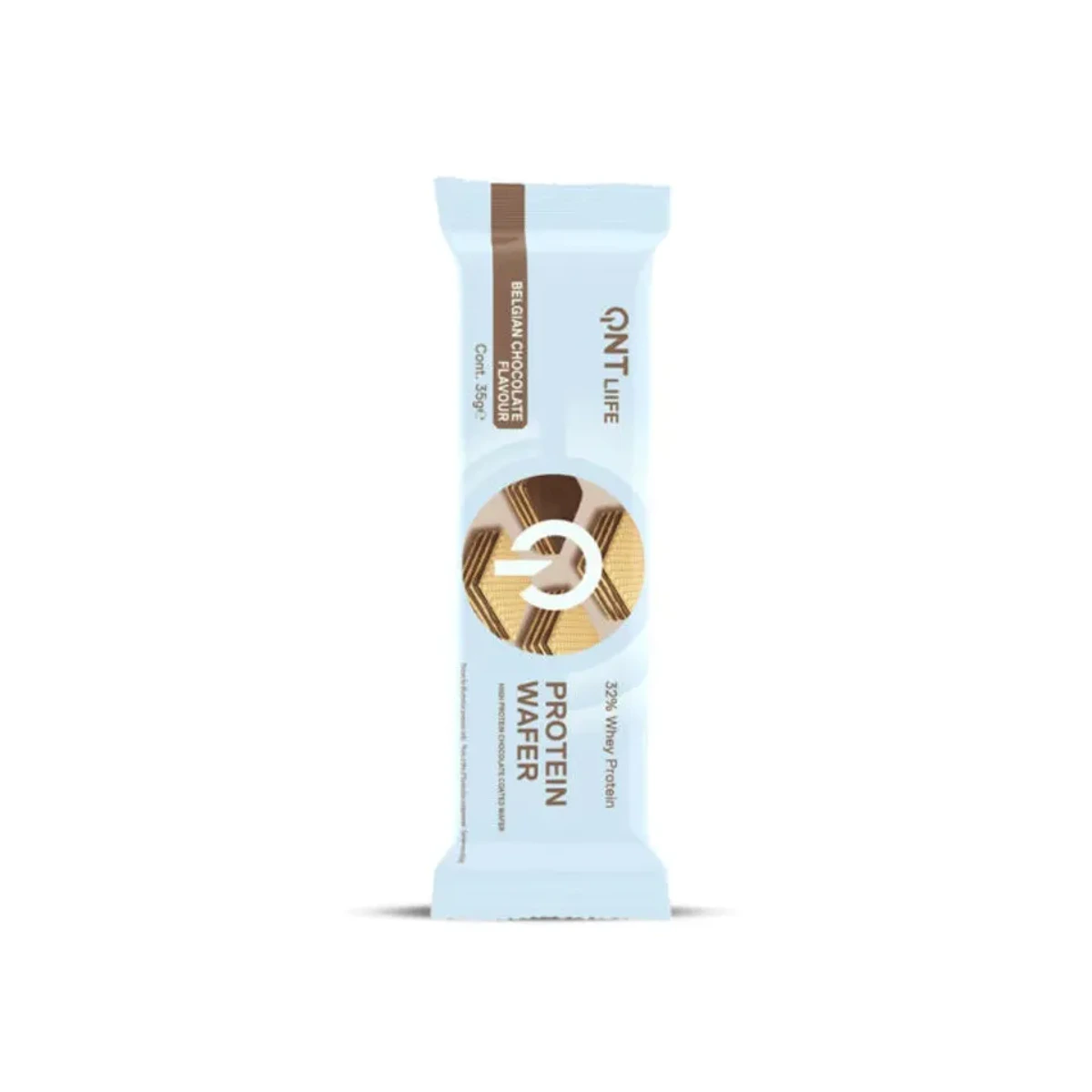 QNT Protein Wafer Belgian Chocolate 35g