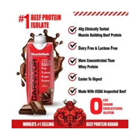 MuscleMeds Carnivor Protein Sake 500ml Chocolate 2