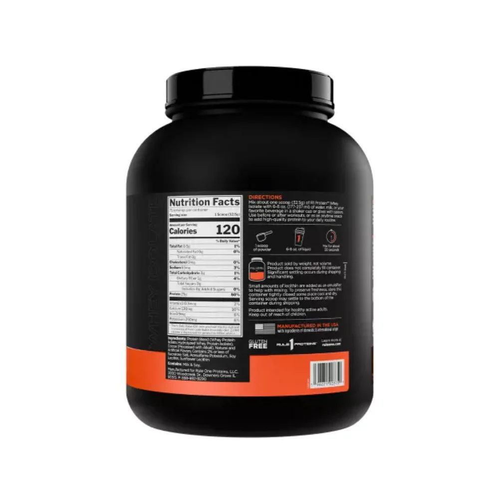 Rule 1 Whey Isolate 2270g Chocolate Fudge 2