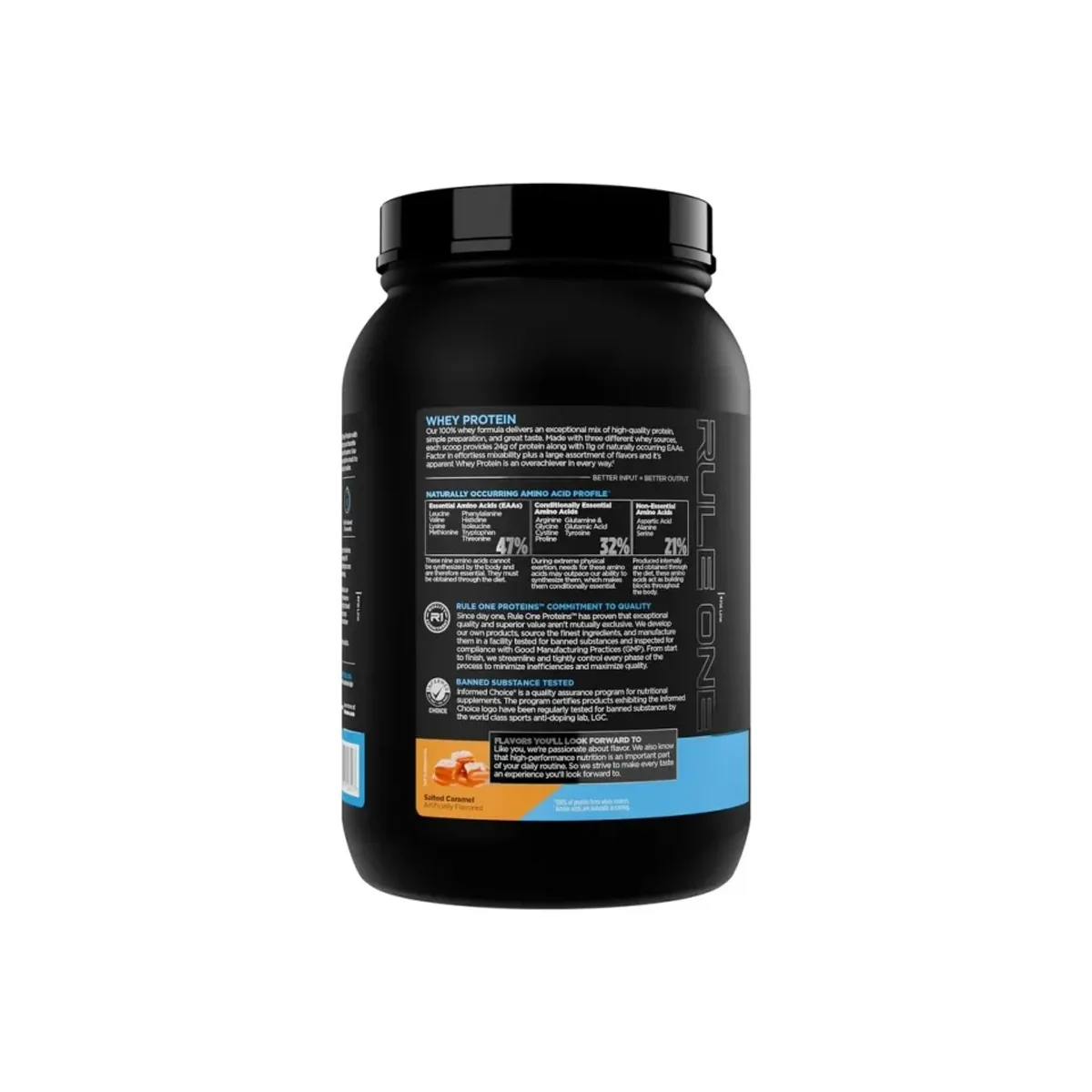 Rule 1 Whey Protein 905g Salted Caramel 3