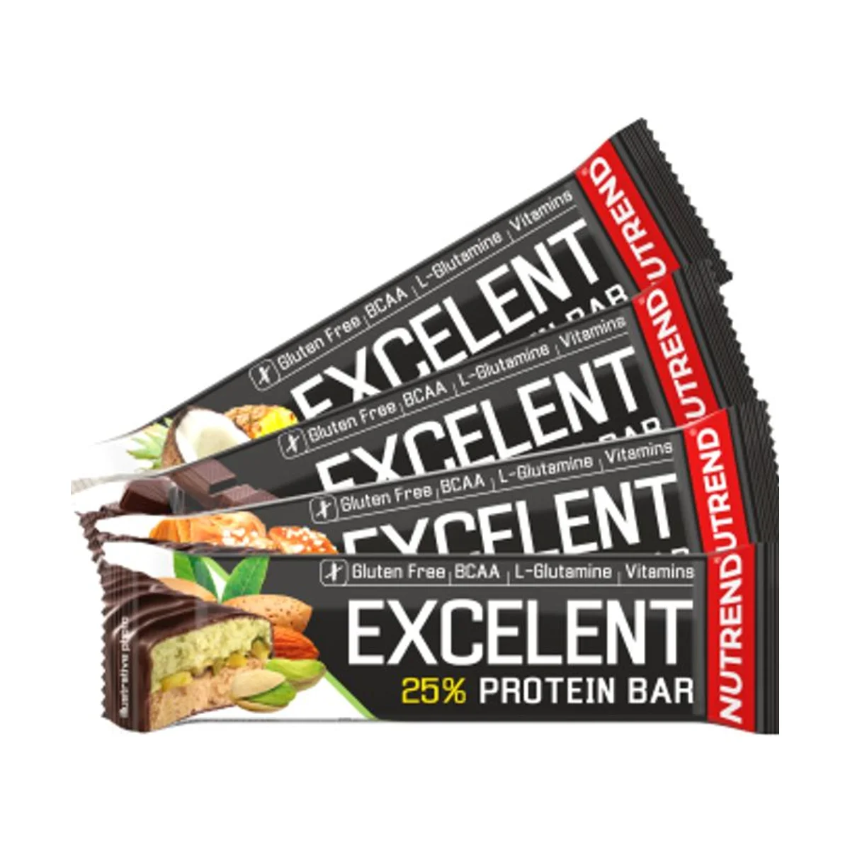 Nutrend Excelent 25% Protein Bar 85g Salted Caramel 2