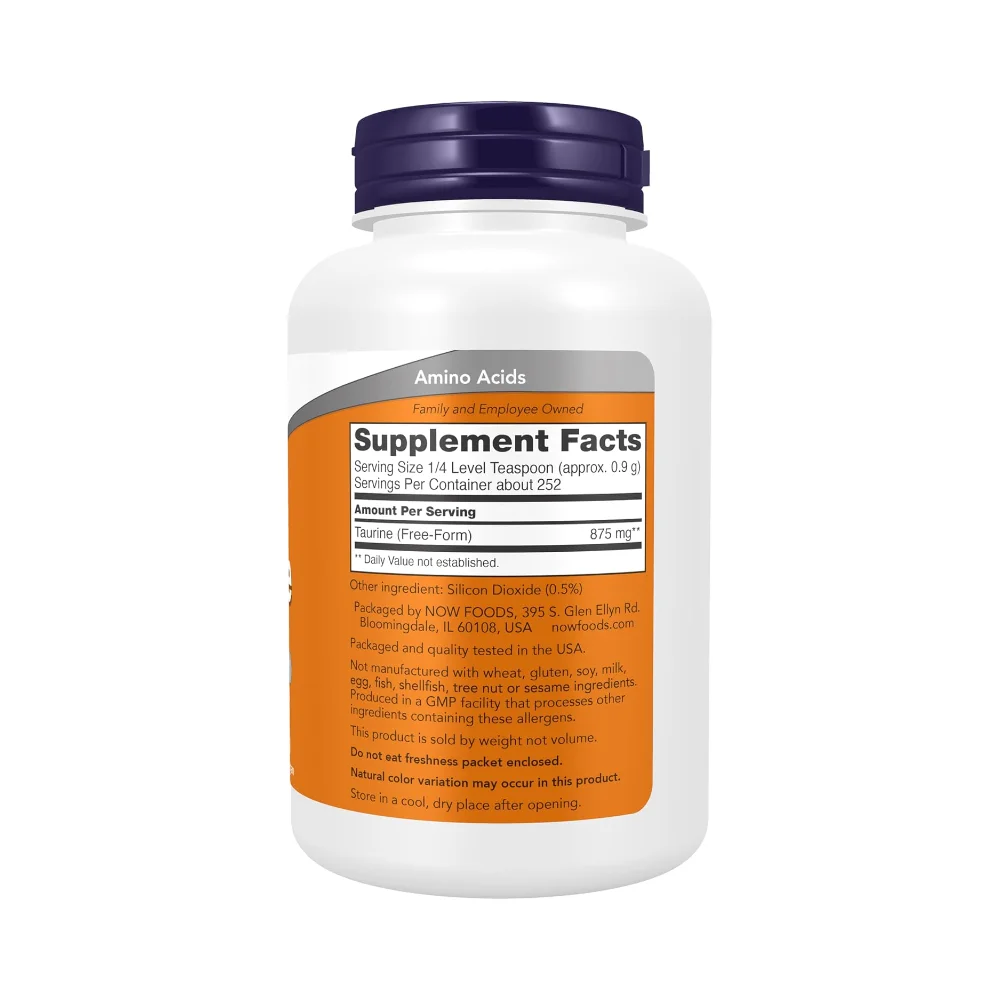 Now Taurine Pure Powder 227g 2