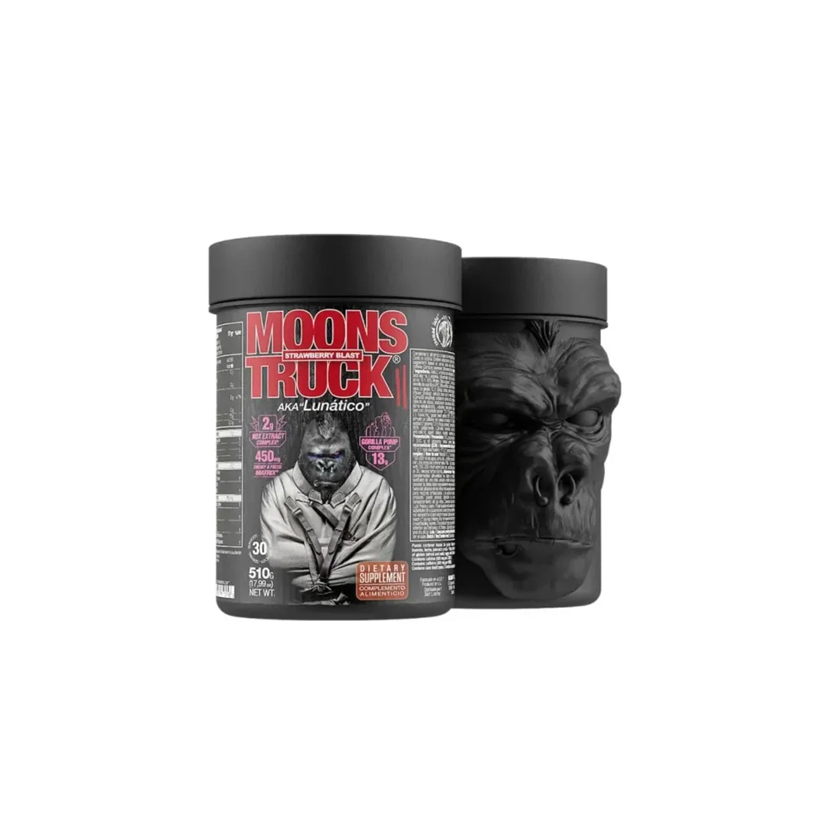 Zoomad Moons Truck Pre-workout 510g Strawberry Blast