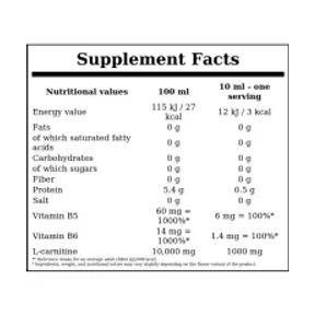 Nutrend Carnitine 100 000 1000ml  Sour Cherry 2