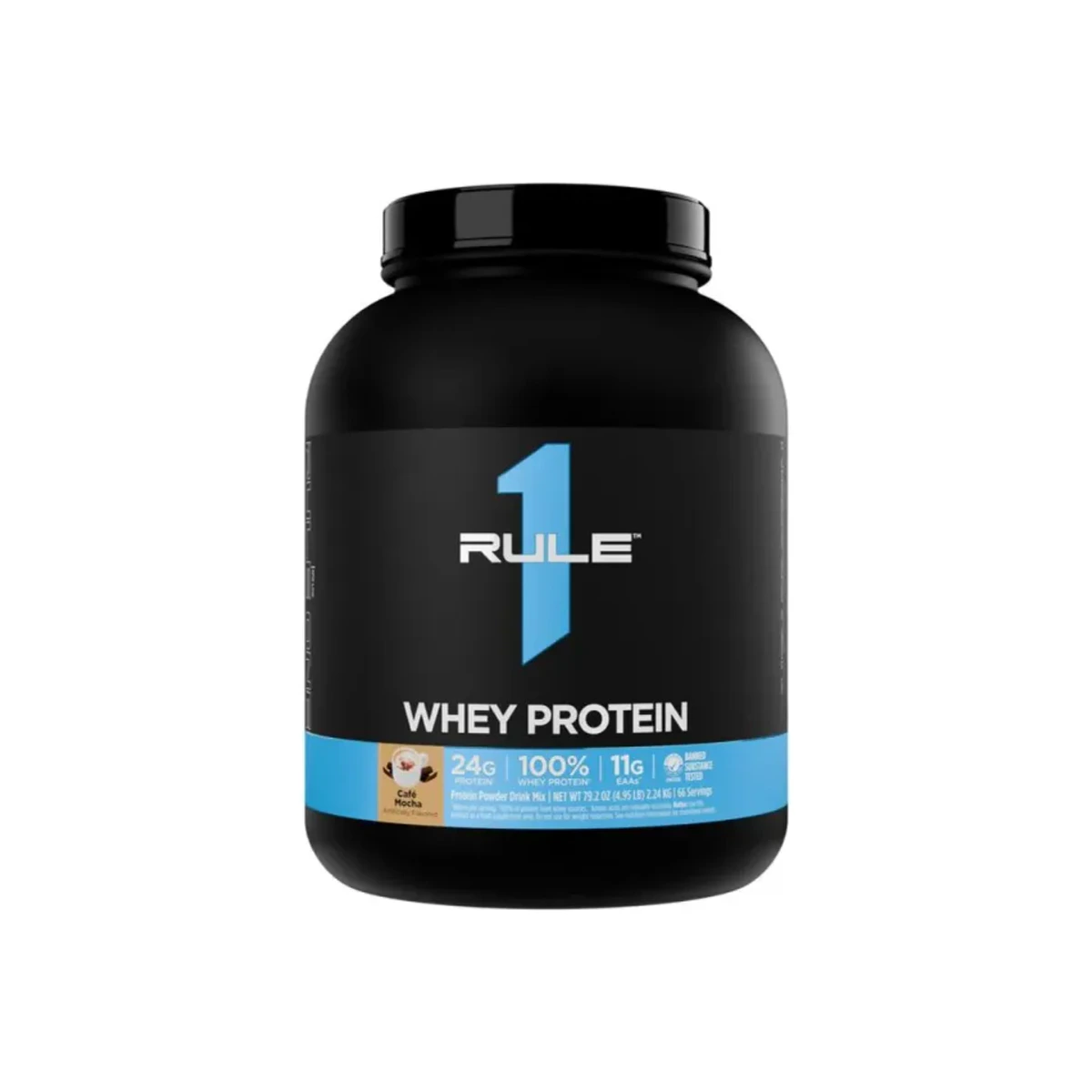 Rule 1 Whey Protein 2240g Cafe Mocha