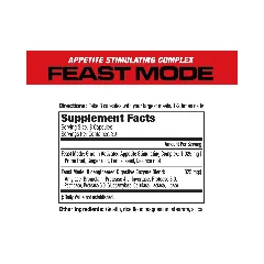 MuscleMeds Feast Mode Appettite Stimulating 90caps 2