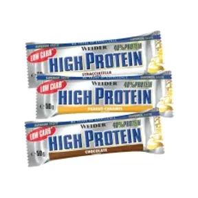 Weider Low Carbs High Protein Bar Ciocolata 50g 3