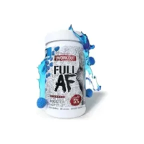 5% Nutrition Full AF Pre-workout Stim Free Blue Raspberry 370g 1