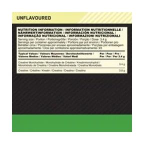 Optimum Nutrition Micronised Creatine 187g Unflavored 2