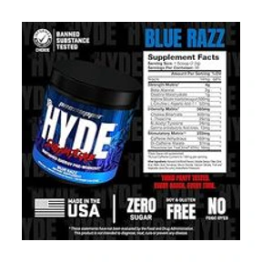 ProSupps Mr.Hyde Signature Pre-workout Blue Razz 300g 3