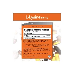 Now L-Lysine 500 mg 250 vcaps 2