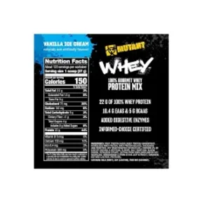 Mutant Whey Vanila Ice Cream 2270g 2