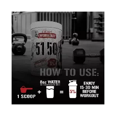 5% Nutrition Legendary Pre-workout Wild Berry 384g 3