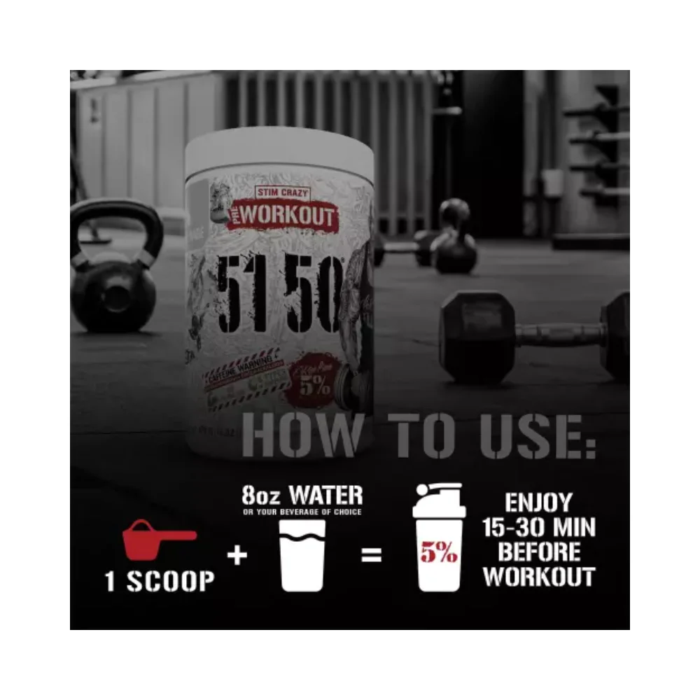5% Nutrition Legendary Pre-workout Wild Berry 384g 3