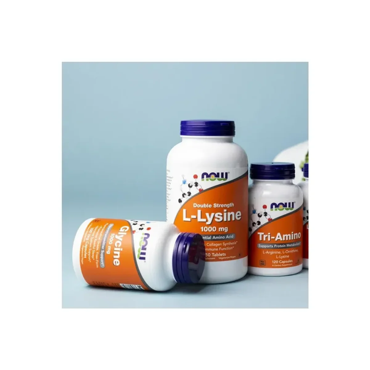 Now Glycine 1000mg 100 vegan capsule 4