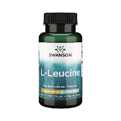 Swanson AjiPure L-leucine 500mg 60vcaps 1
