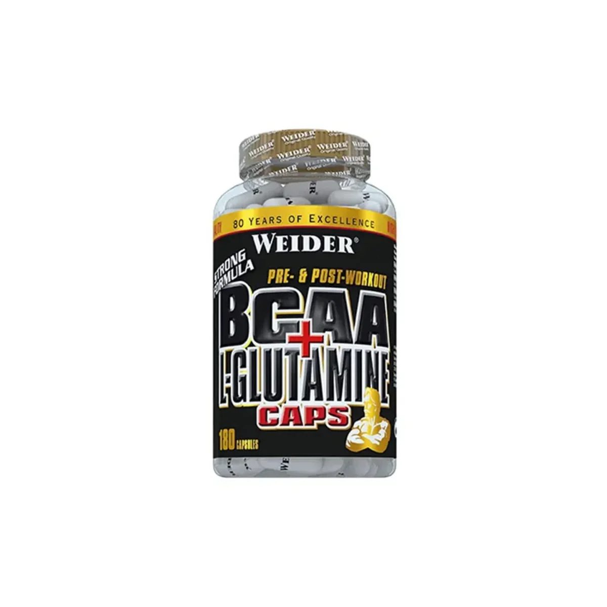 Weider BCAA + L-Glutamine 180 caps 1