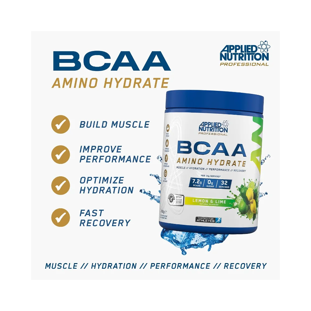 Applied Nutrition BCAA Amino-Hydrate Lemon Lime 450g 5