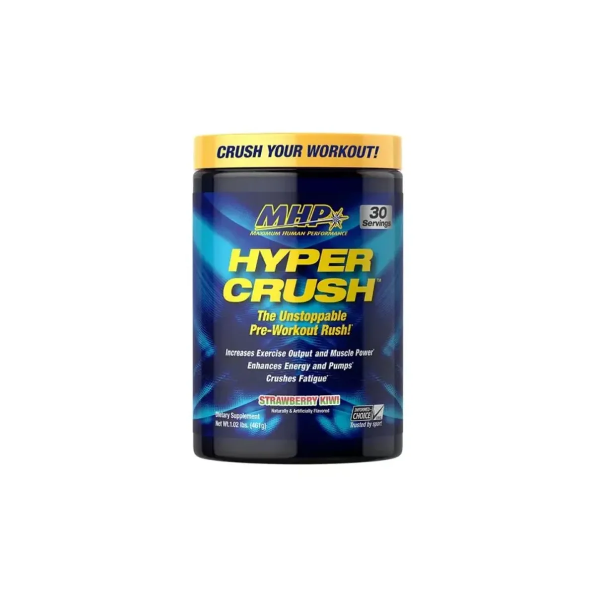 MHP Hyper Crush Pre-workout Strawberry-Kiwi 453g 1