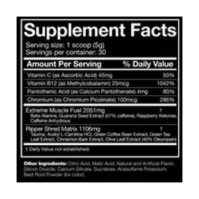 Jnx Sports Fat Burner The Ripper 150g Pink Mango 2